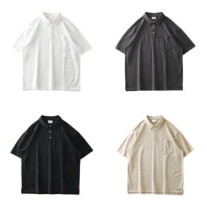 Heavyweight Men's Polo T-Shirts (Pack of 4)