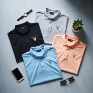 Timeless Basics – Polo T-Shirts (Pack of 4)